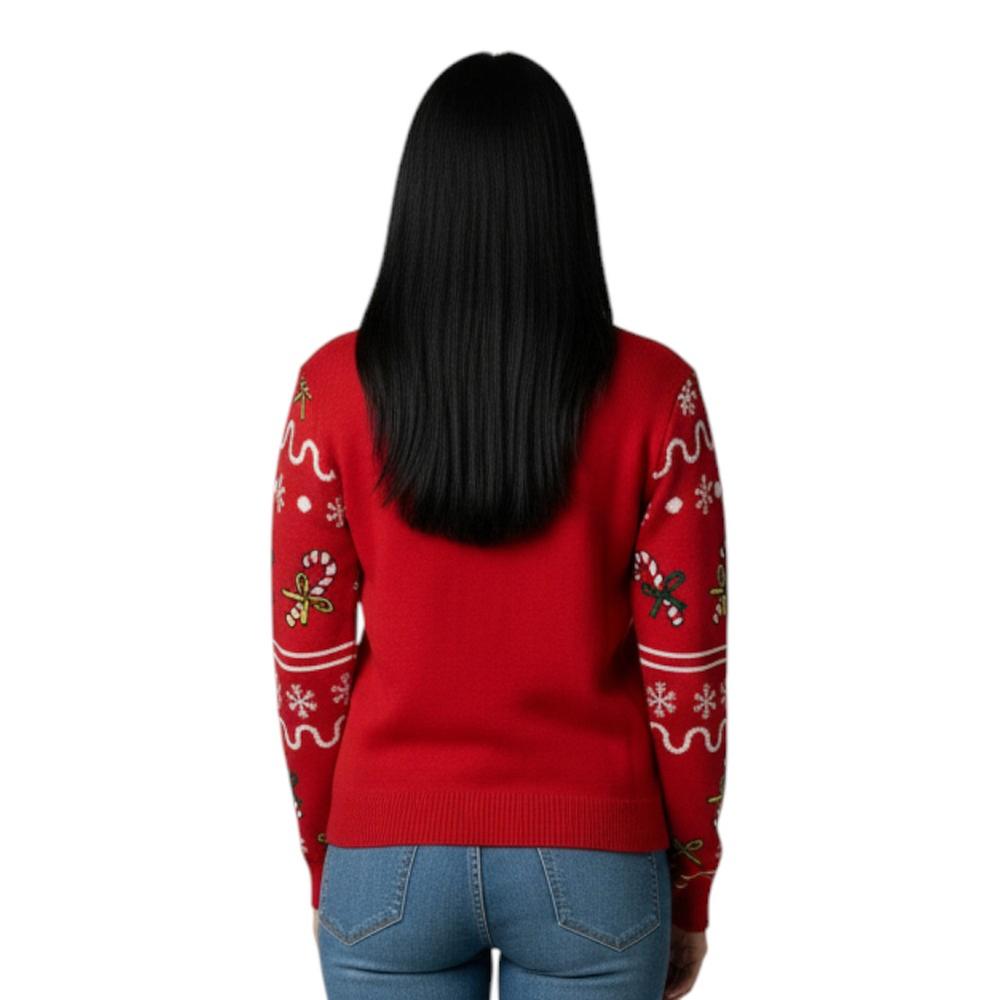Suéter Navideño Woolworth Mujer Con Diseño De Friends Warner | DelSol