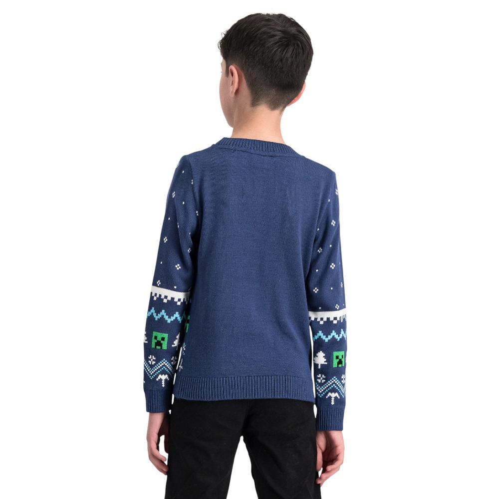 Suéter Woolworth Niño Navideño Con Diseño Minecraft | DelSol